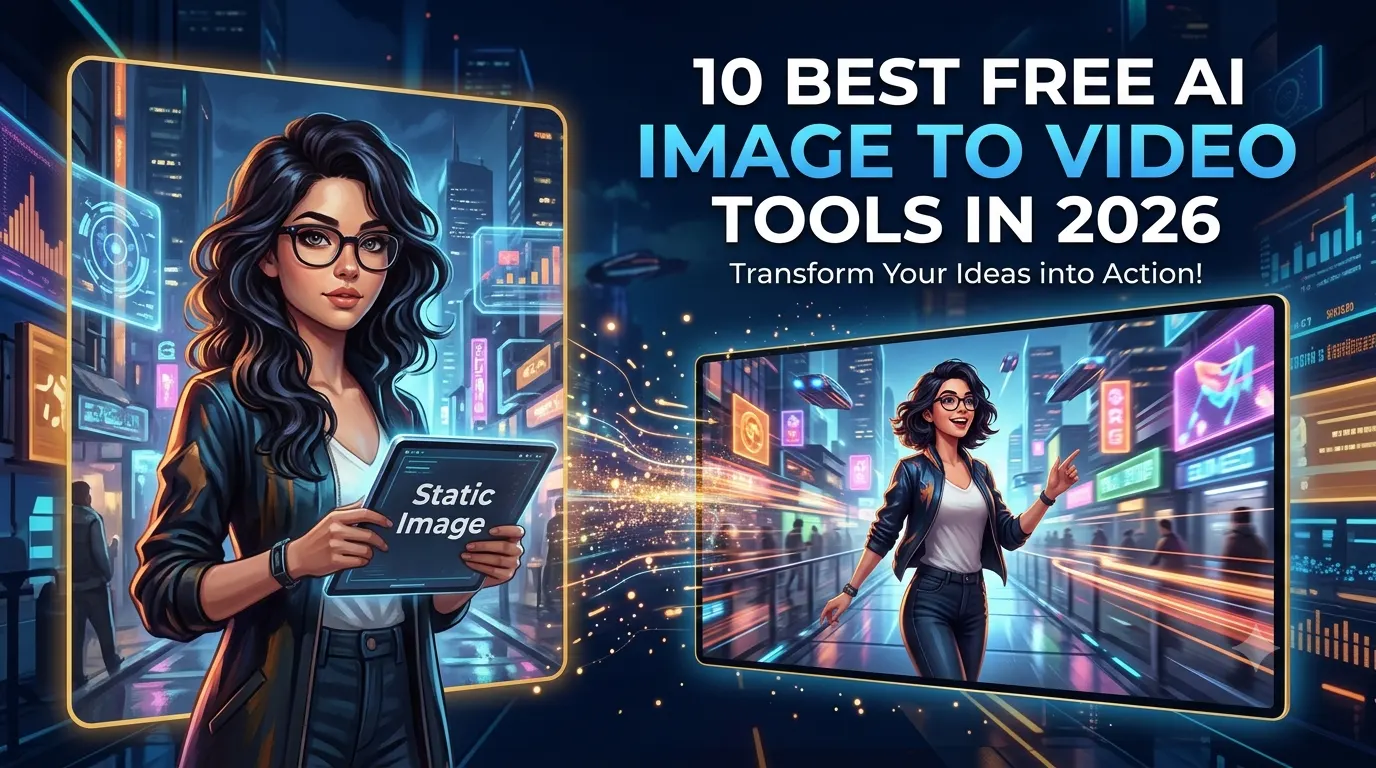 10 Best Free AI Image to Video Tools in 2026