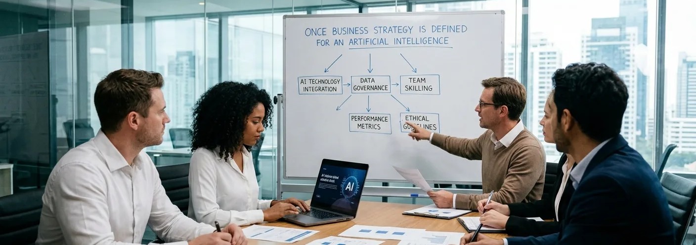 Once Business Strategy Is Defined for an Artificial Intelligence